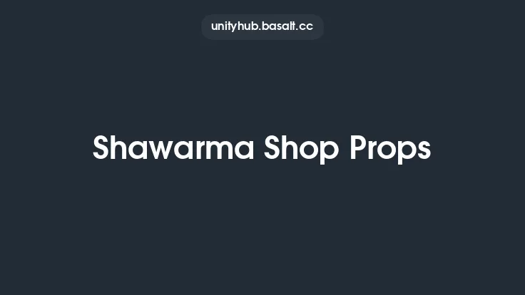 Shawarma Shop Props Thumbnail