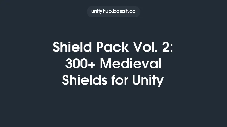 Shield Pack Vol. 2: 300+ Medieval Shields for Unity Thumbnail