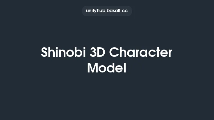 Shinobi 3D Character Model Thumbnail