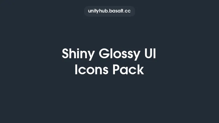 Shiny Glossy UI Icons Pack Thumbnail