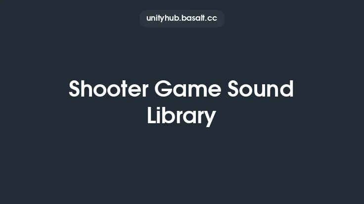 Shooter Game Sound Library Thumbnail