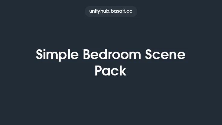 Simple Bedroom Scene Pack Thumbnail