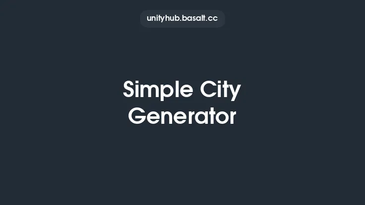 Simple City Generator Thumbnail