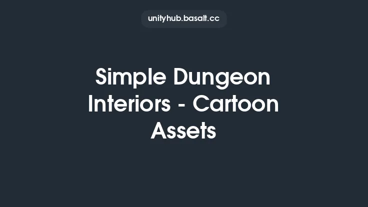 Simple Dungeon Interiors - Cartoon Assets Thumbnail