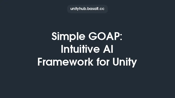 Simple GOAP: Intuitive AI Framework for Unity Thumbnail
