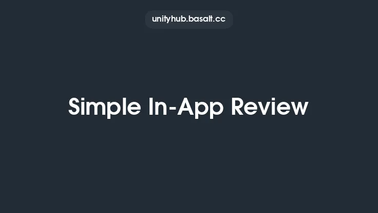 Simple In-App Review Thumbnail