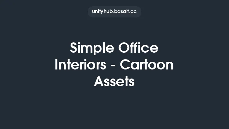 Simple Office Interiors - Cartoon Assets Thumbnail