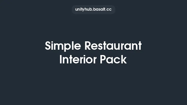 Simple Restaurant Interior Pack Thumbnail