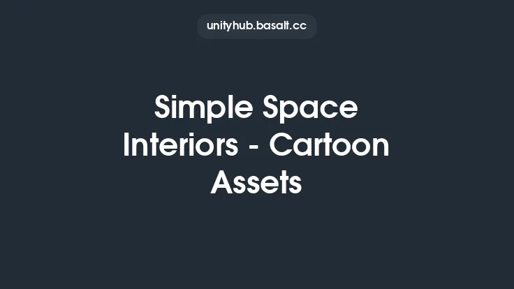 Simple Space Interiors - Cartoon Assets Thumbnail