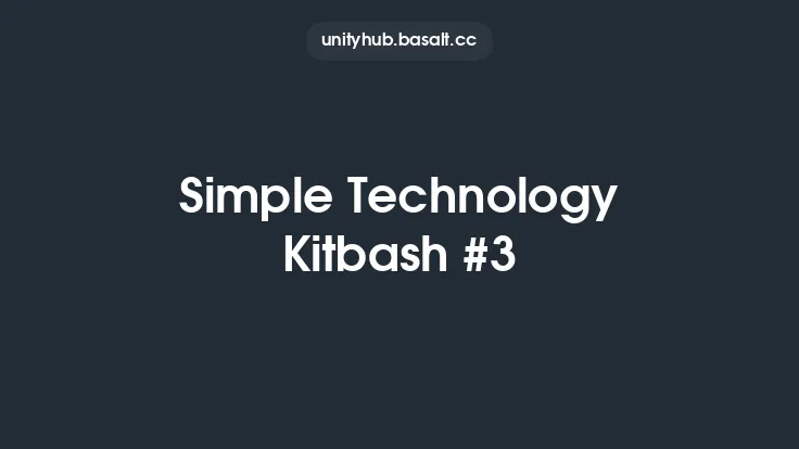 Simple Technology Kitbash #3 Thumbnail