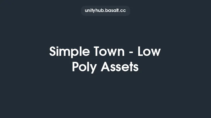 Simple Town - Low Poly Assets Thumbnail