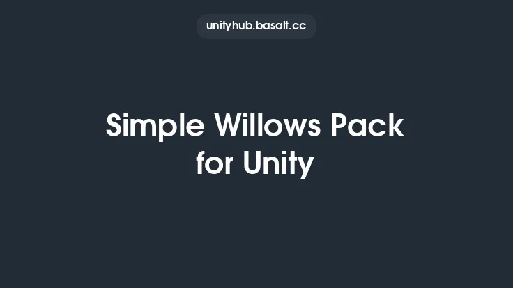 Simple Willows Pack for Unity Thumbnail