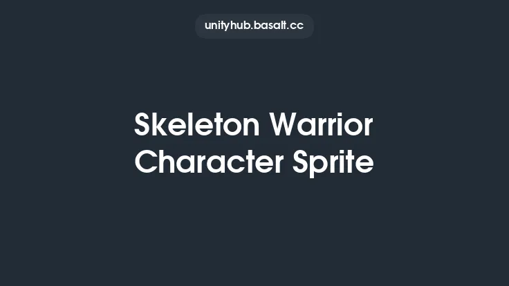 Skeleton Warrior Character Sprite Thumbnail