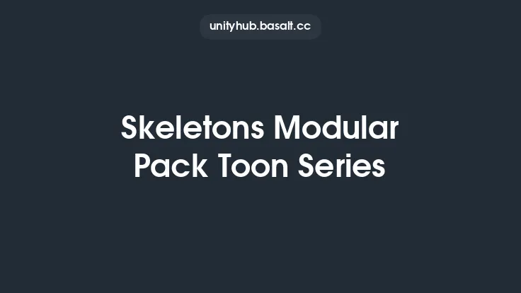 Skeletons Modular Pack Toon Series Thumbnail