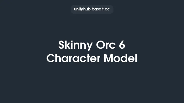 Skinny Orc 6 Character Model Thumbnail