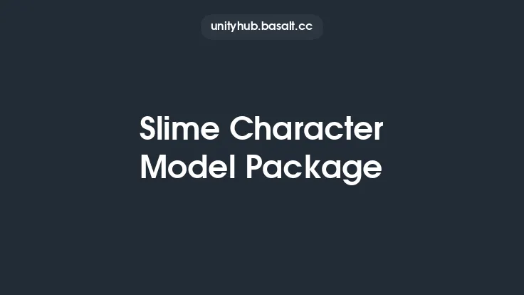 Slime Character Model Package Thumbnail