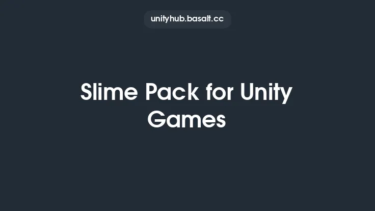 Slime Pack for Unity Games Thumbnail