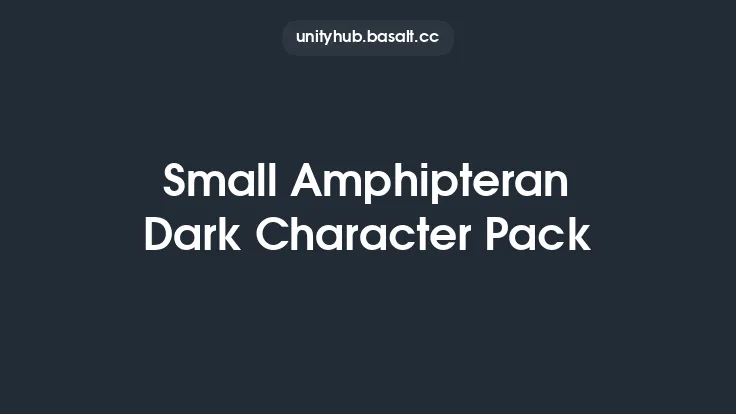 Small Amphipteran Dark Character Pack Thumbnail