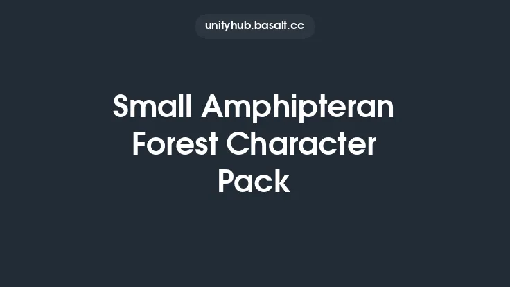 Small Amphipteran Forest Character Pack Thumbnail