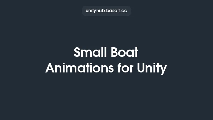 Small Boat Animations for Unity Thumbnail