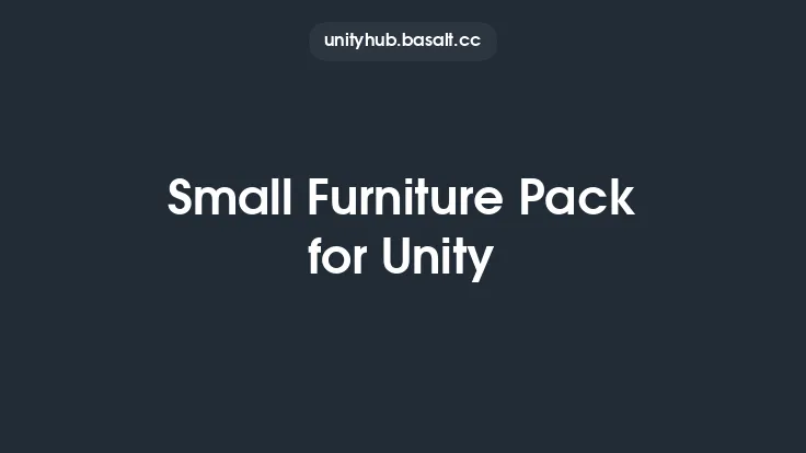 Small Furniture Pack for Unity Thumbnail