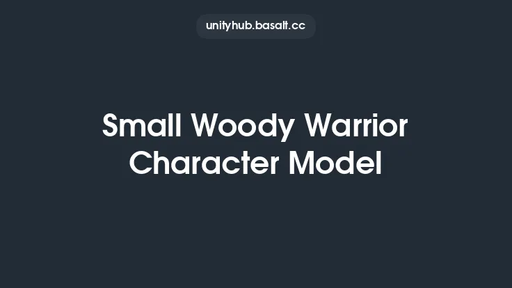 Small Woody Warrior Character Model Thumbnail