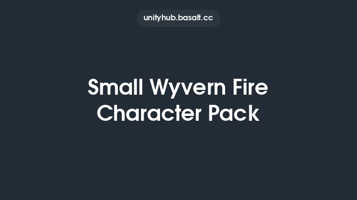 Small Wyvern Fire Character Pack Thumbnail