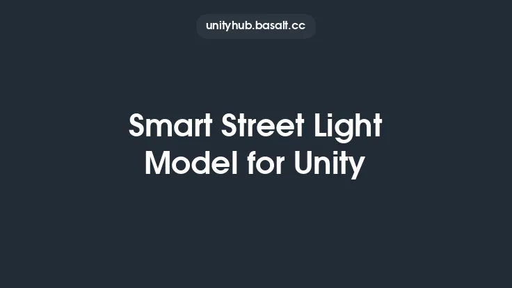 Smart Street Light Model for Unity Thumbnail