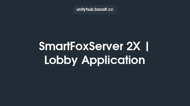 SmartFoxServer 2X | Lobby Application Thumbnail