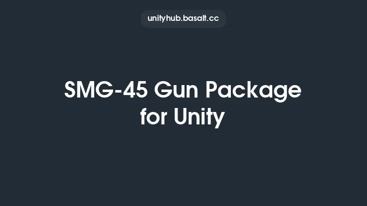 SMG-45 Gun Package for Unity Thumbnail