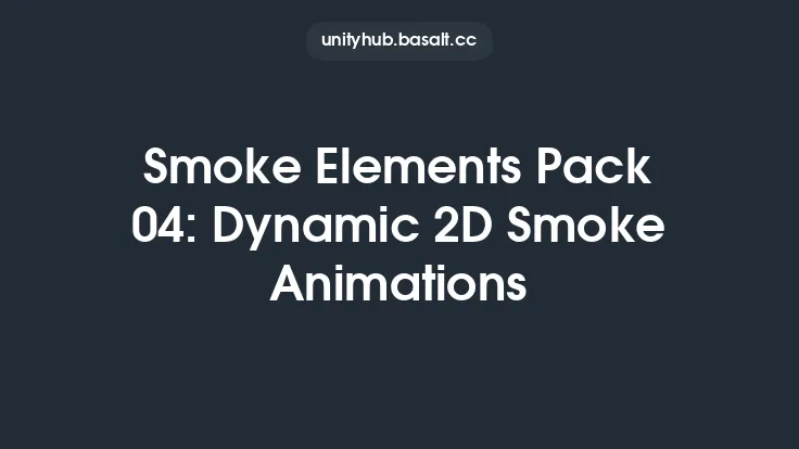 Smoke Elements Pack 04: Dynamic 2D Smoke Animations Thumbnail