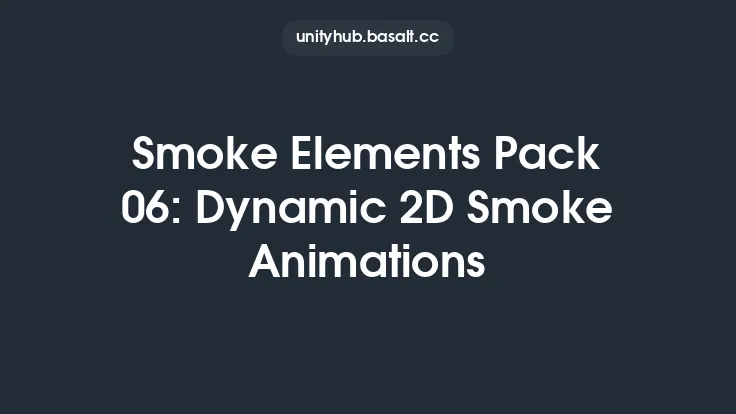 Smoke Elements Pack 06: Dynamic 2D Smoke Animations Thumbnail