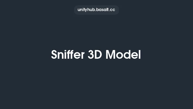 Sniffer 3D Model Thumbnail