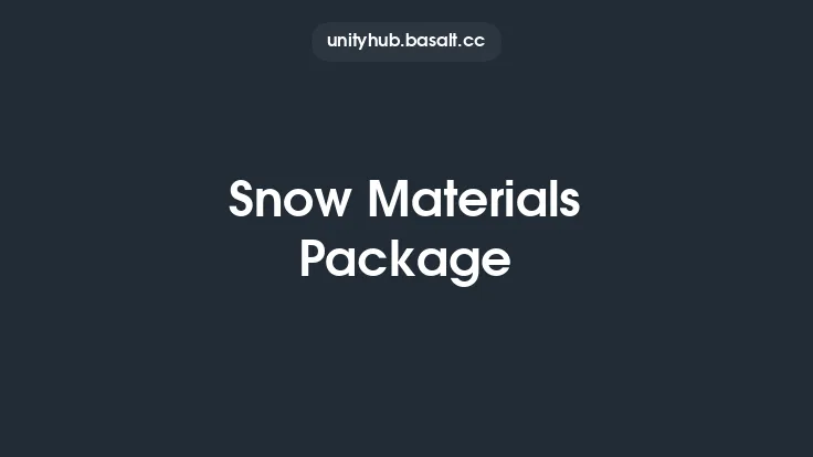 Snow Materials Package Thumbnail