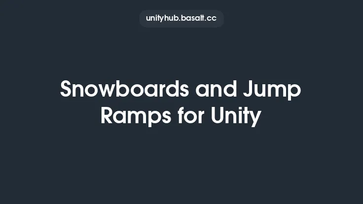 Snowboards and Jump Ramps for Unity Thumbnail