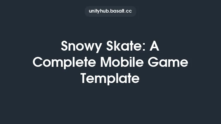 Snowy Skate: A Complete Mobile Game Template Thumbnail
