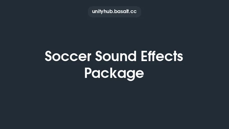 Soccer Sound Effects Package Thumbnail