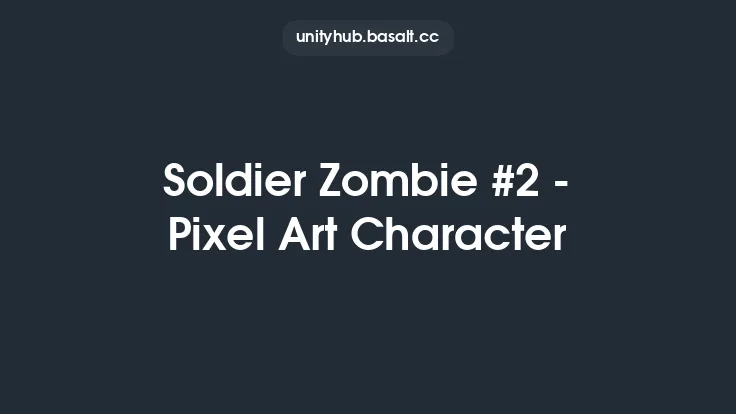 Soldier Zombie #2 - Pixel Art Character Thumbnail