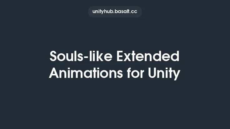 Souls-like Extended Animations for Unity Thumbnail
