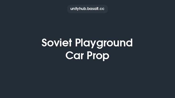 Soviet Playground Car Prop Thumbnail