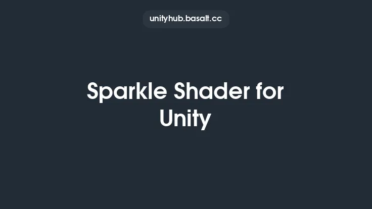 Sparkle Shader for Unity Thumbnail