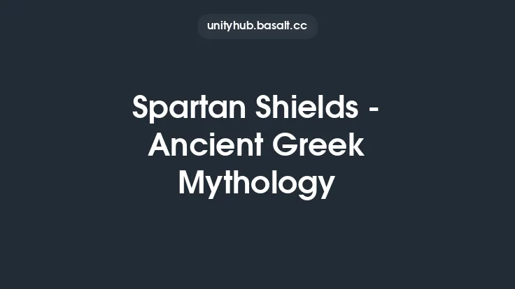 Spartan Shields - Ancient Greek Mythology Thumbnail