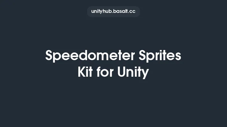 Speedometer Sprites Kit for Unity Thumbnail