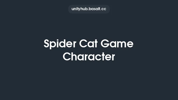 Spider Cat Game Character Thumbnail