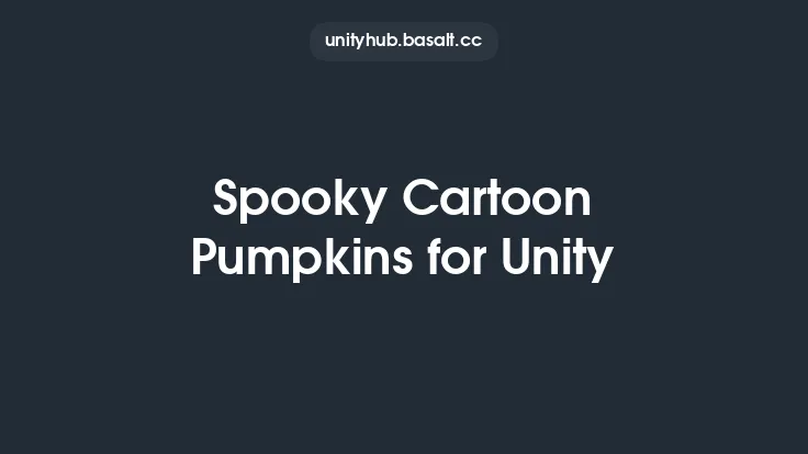 Spooky Cartoon Pumpkins for Unity Thumbnail
