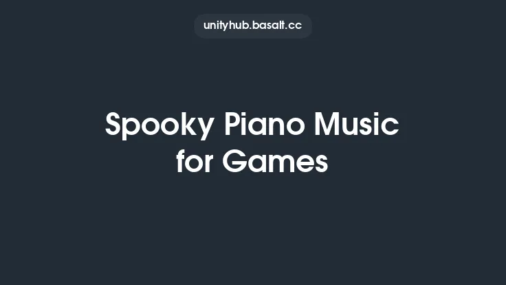 Spooky Piano Music for Games Thumbnail