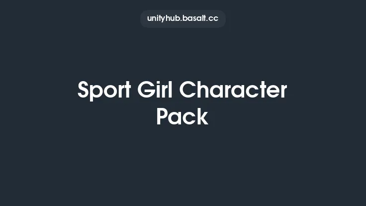 Sport Girl Character Pack Thumbnail