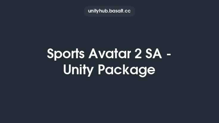 Sports Avatar 2 SA - Unity Package Thumbnail