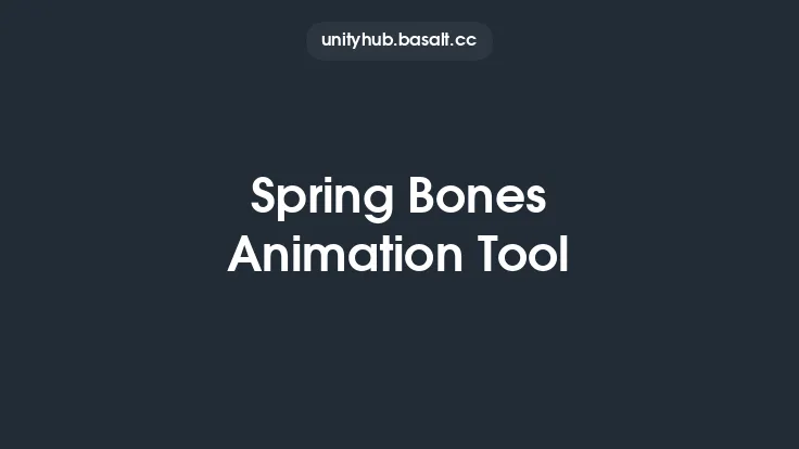 Spring Bones Animation Tool Thumbnail