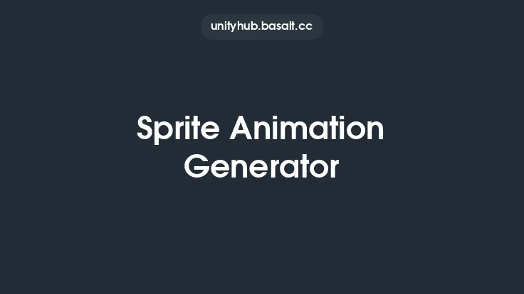 Sprite Animation Generator Thumbnail